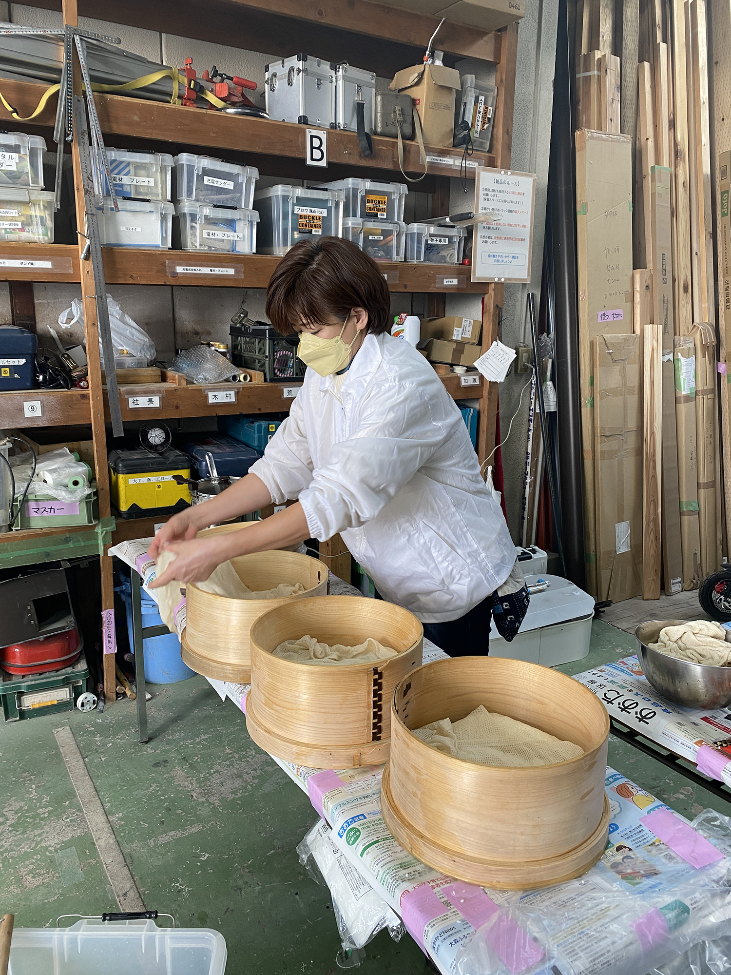 どんどんできるお餅